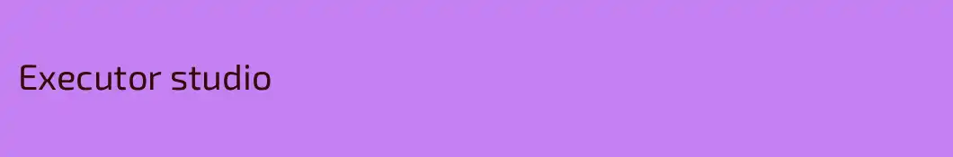 Executor studio